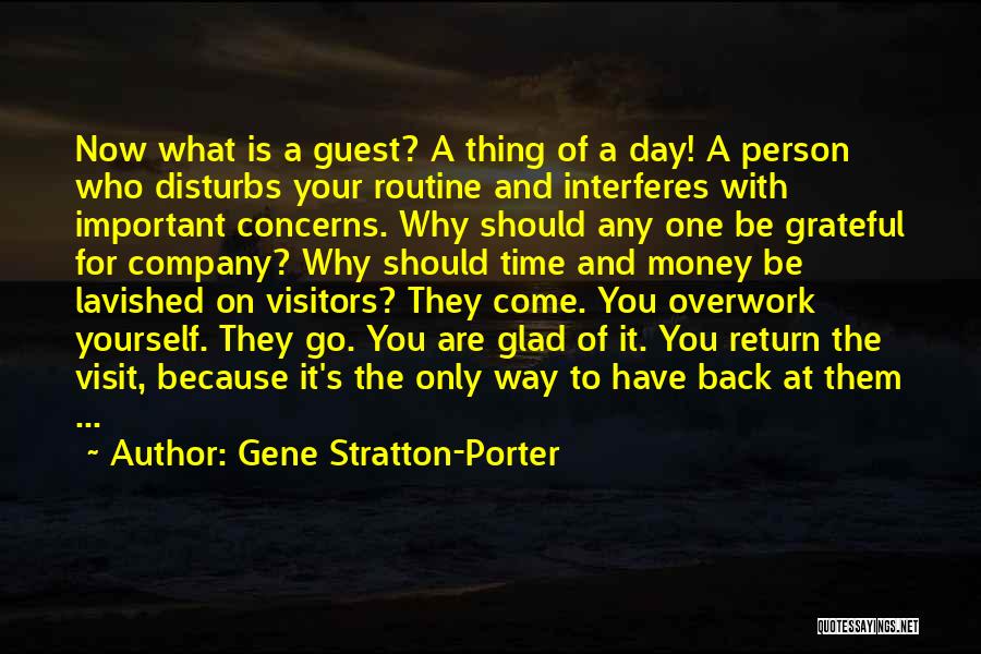 Money Come And Go Quotes By Gene Stratton-Porter