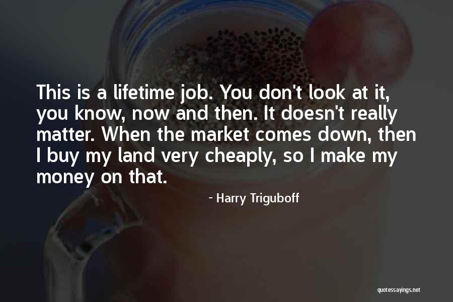 Money Doesn't Buy Quotes By Harry Triguboff