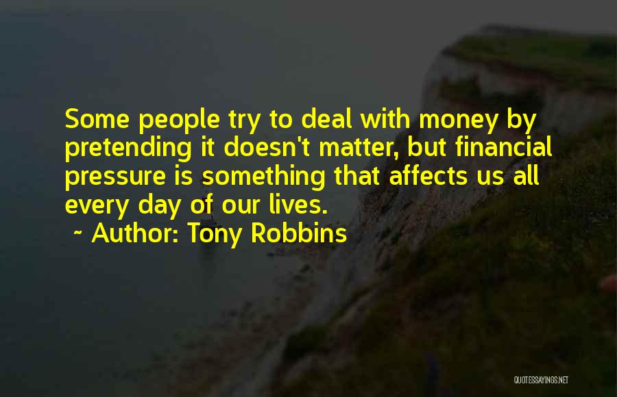 Money Doesn't Matter Quotes By Tony Robbins