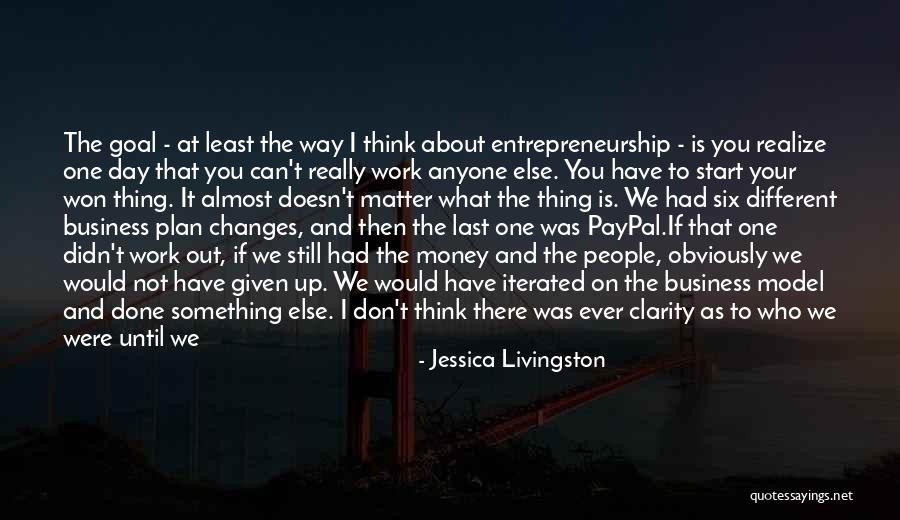 Money Don't Matter Quotes By Jessica Livingston Money Don't Matter Quotes By Jessica Livingston