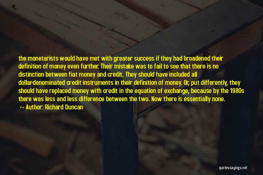 Money Exchange Quotes By Richard Duncan