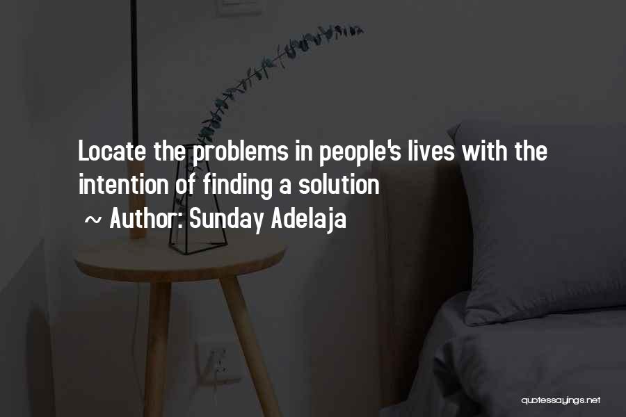 Money Finding Quotes By Sunday Adelaja