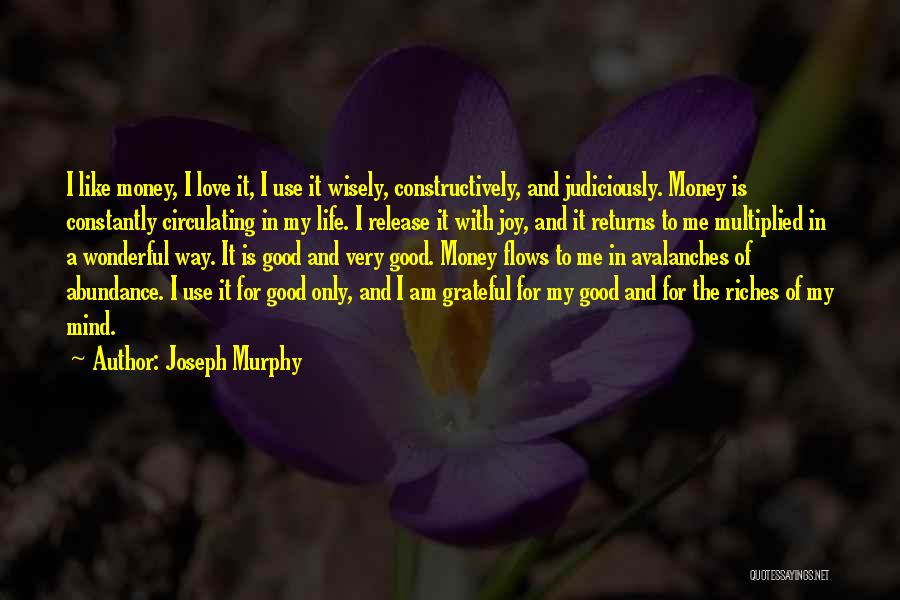 Money Flows Quotes By Joseph Murphy