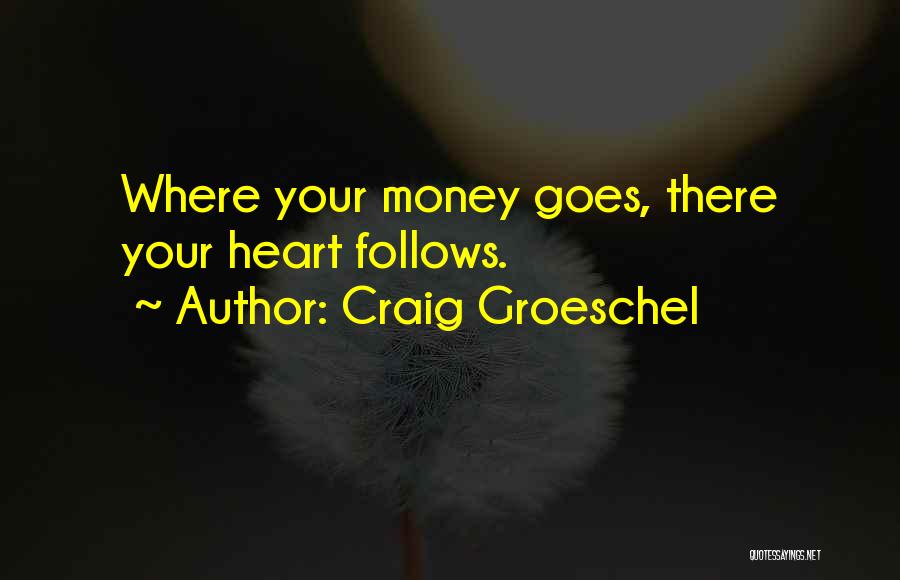 Money Follows Quotes By Craig Groeschel