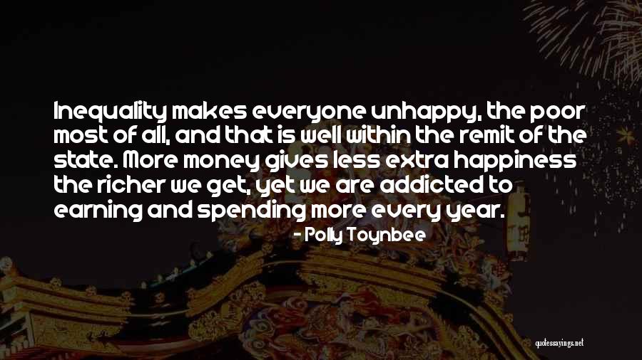 Money Gives Happiness Quotes By Polly Toynbee