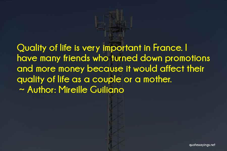 Money Important In Our Life Quotes By Mireille Guiliano