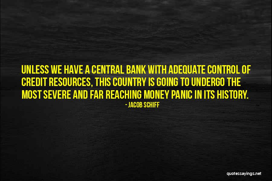 Money In The Bank Quotes By Jacob Schiff