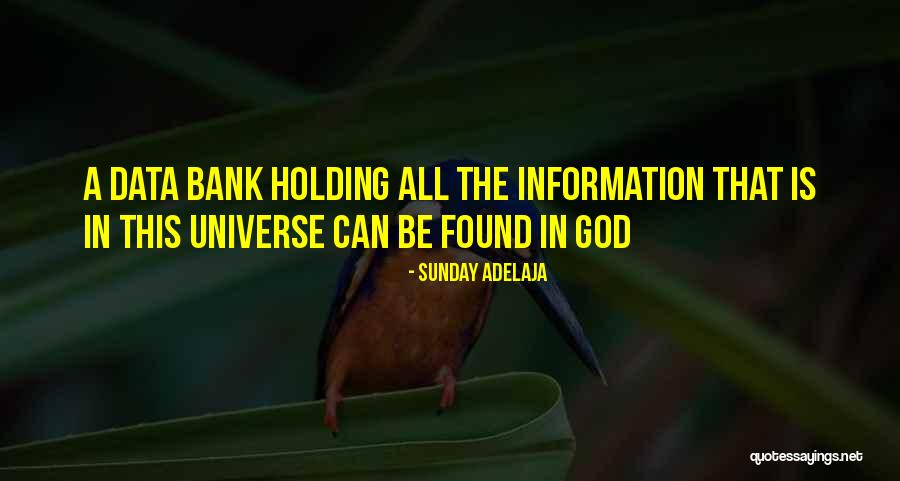 Money In The Bank Quotes By Sunday Adelaja