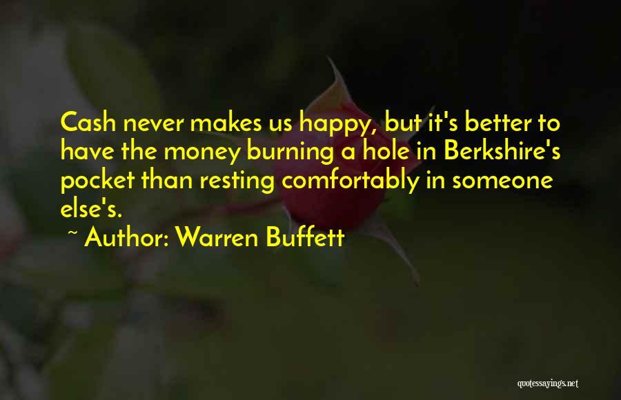 Money In The Pocket Quotes By Warren Buffett