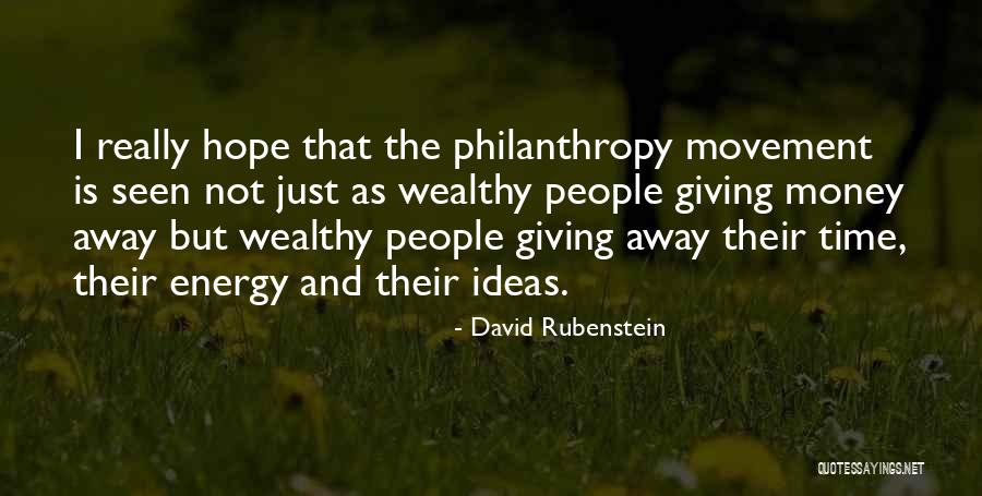 Money Is Energy Quotes By David Rubenstein