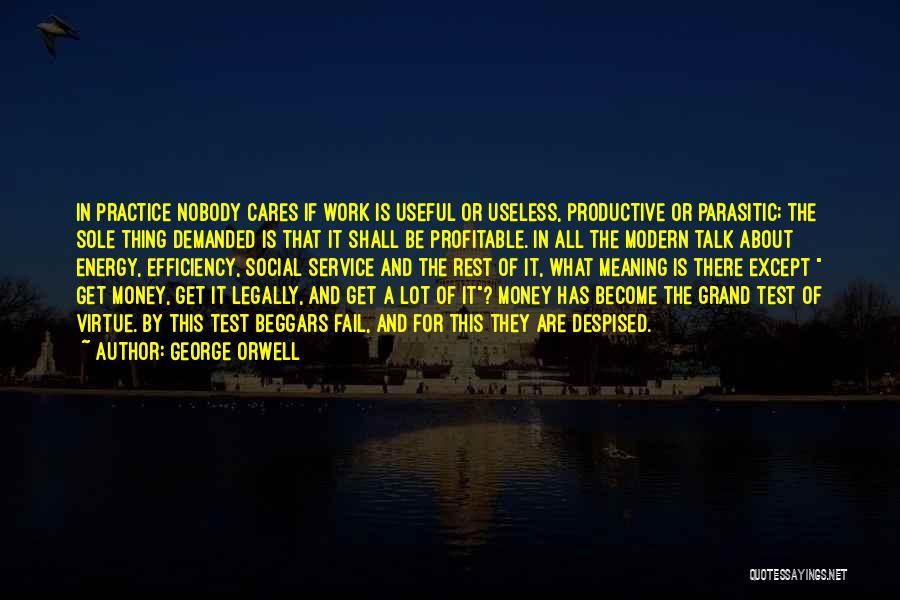 Money Is Energy Quotes By George Orwell