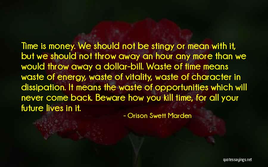 Money Is Energy Quotes By Orison Swett Marden