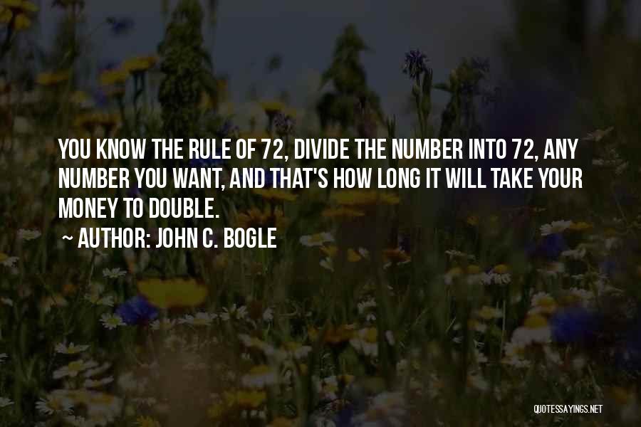 Money Is Just A Number Quotes By John C. Bogle