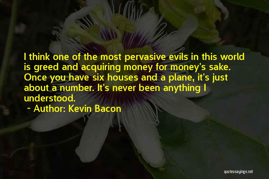 Money Is Just A Number Quotes By Kevin Bacon