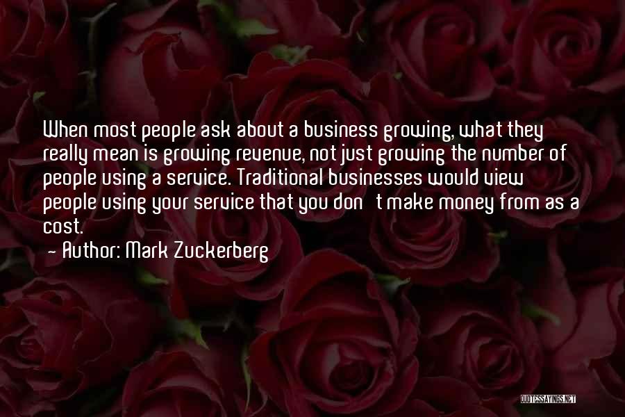 Money Is Just A Number Quotes By Mark Zuckerberg