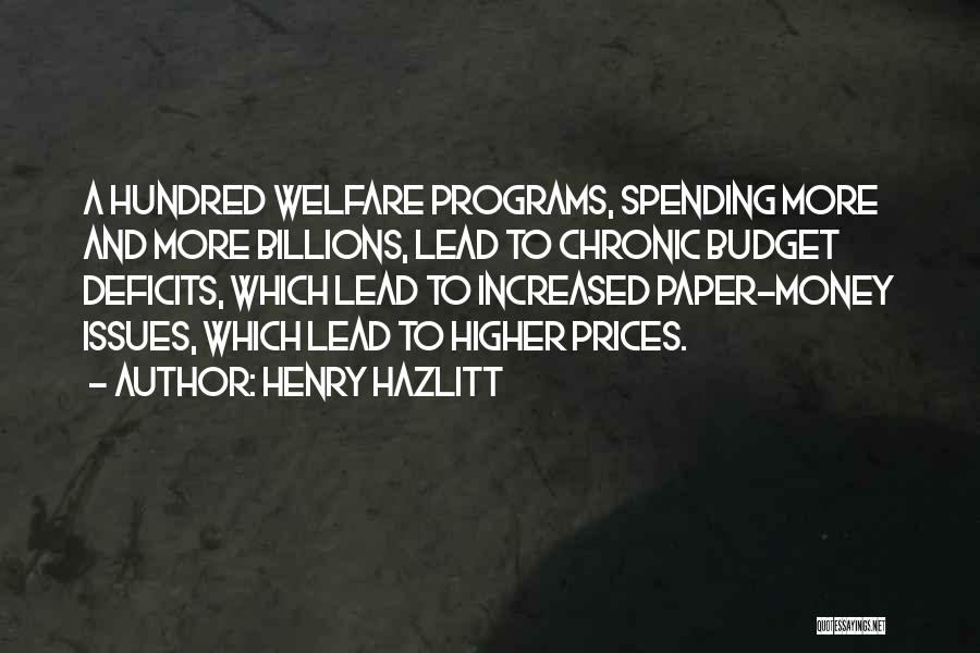 Money Is Just Paper Quotes By Henry Hazlitt