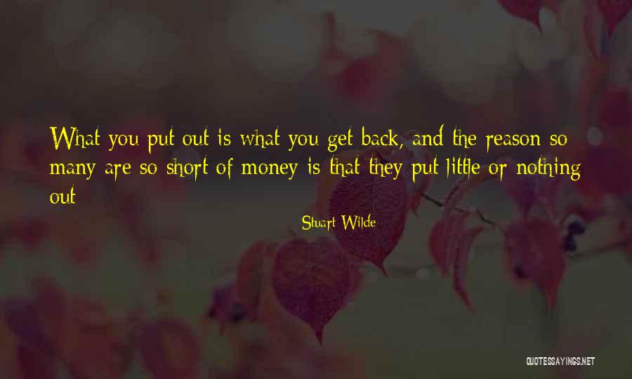 Money Is Nothing Quotes By Stuart Wilde