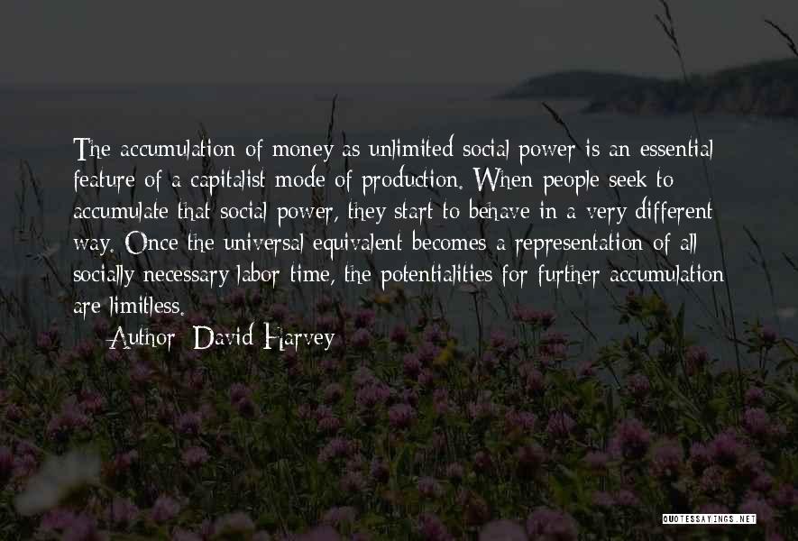 Money Is Power Quotes By David Harvey