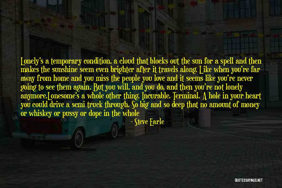 Money Is Temporary Quotes By Steve Earle