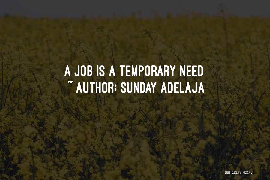 Money Is Temporary Quotes By Sunday Adelaja