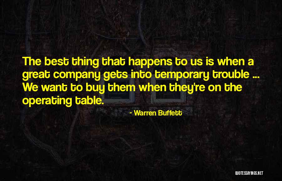 Money Is Temporary Quotes By Warren Buffett