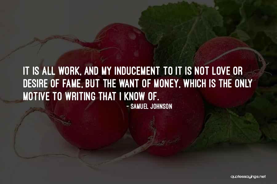 Money Is The Motive Quotes By Samuel Johnson Money Is The Motive Quotes By Samuel Johnson