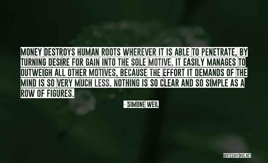Money Is The Motive Quotes By Simone Weil Money Is The Motive Quotes By Simone Weil