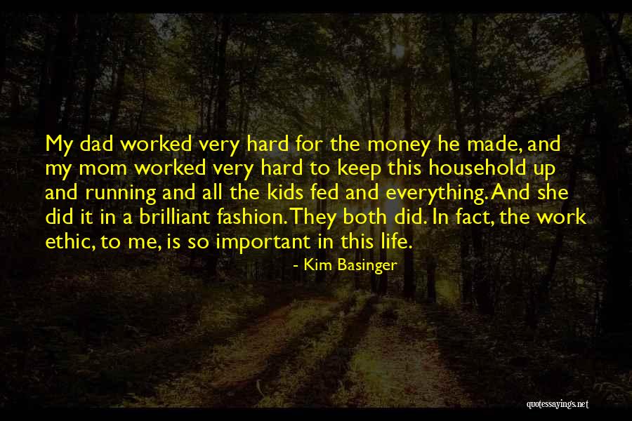 Money Is Very Important Quotes By Kim Basinger