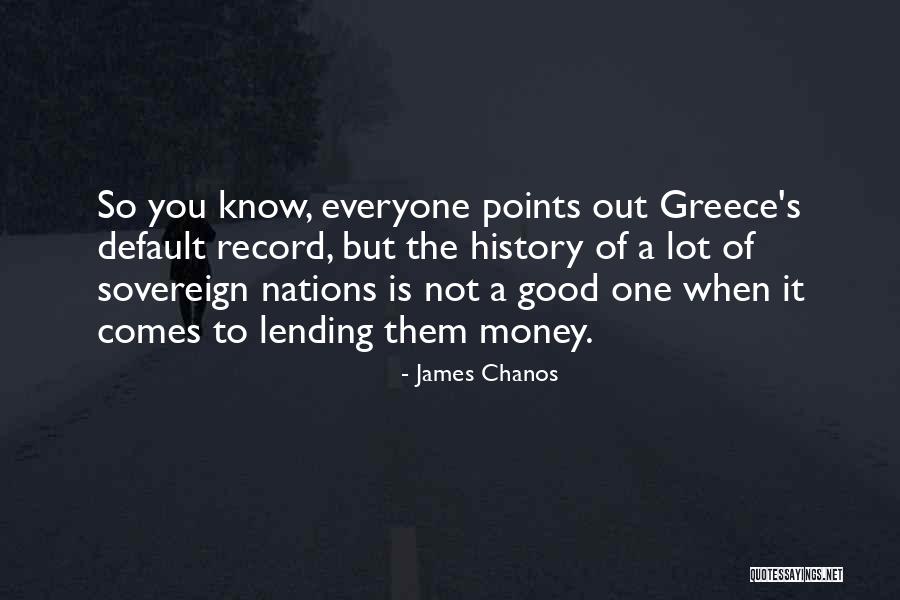 Money Lending Quotes By James Chanos Money Lending Quotes By James Chanos