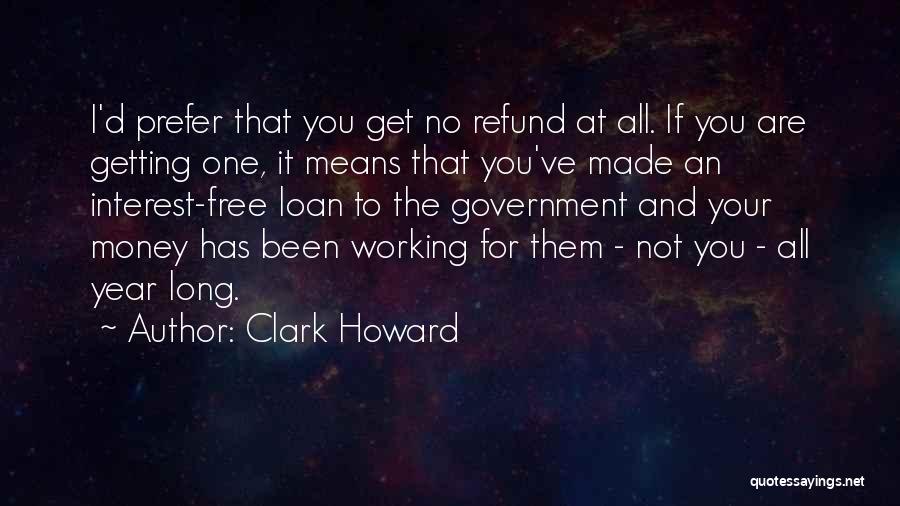 Money Loan Quotes By Clark Howard