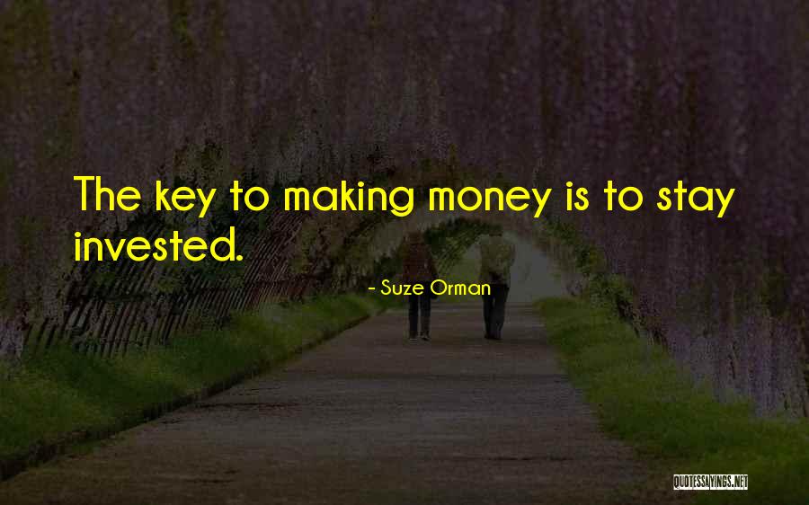 Money Making Quotes By Suze Orman