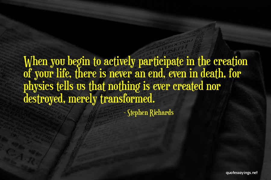 Money Manifestation Quotes By Stephen Richards