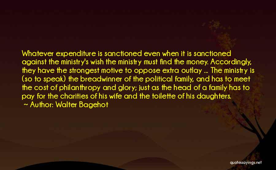 Money Motive Quotes By Walter Bagehot