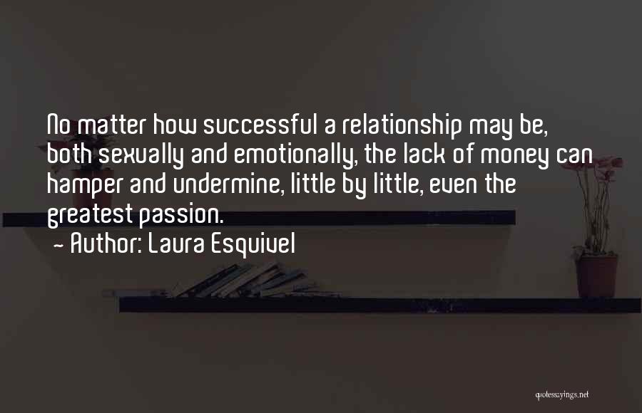 Money Over Relationship Quotes By Laura Esquivel