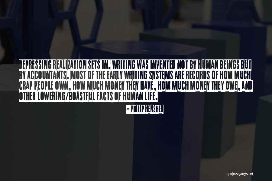 Money Owe Quotes By Philip Hensher Money Owe Quotes By Philip Hensher