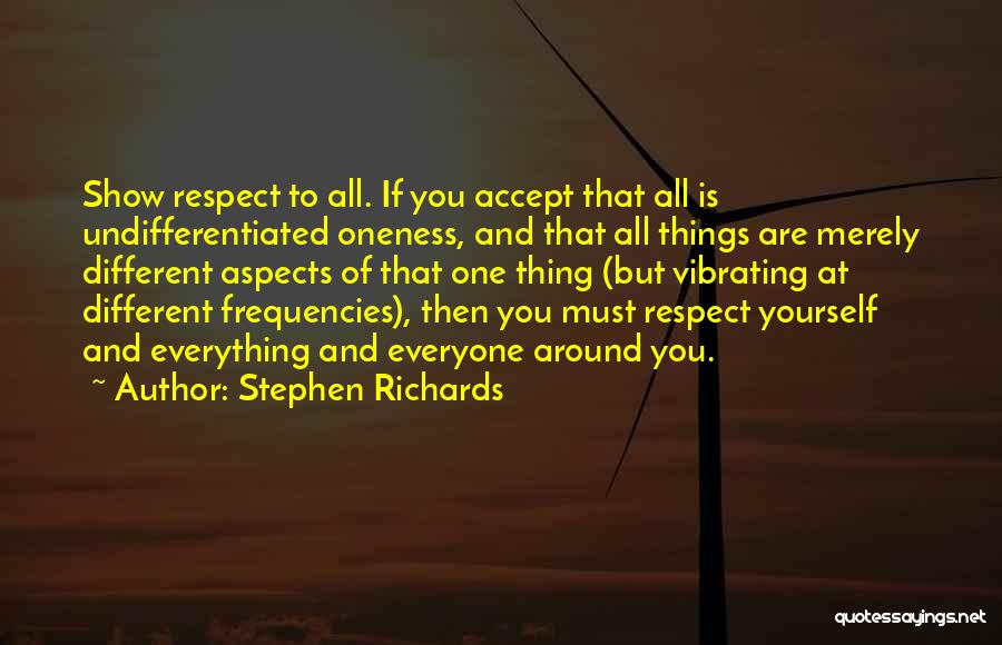 Money Power And Respect Quotes By Stephen Richards