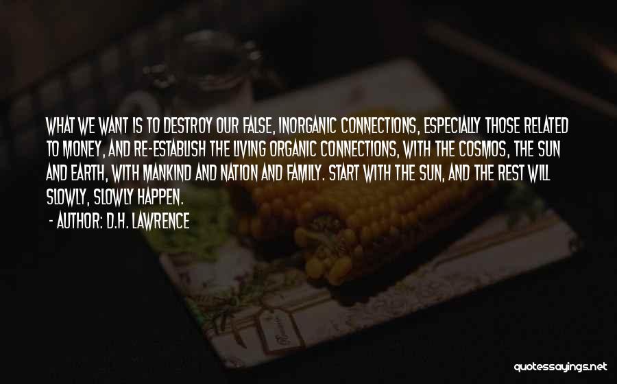 Money Related Quotes By D.H. Lawrence