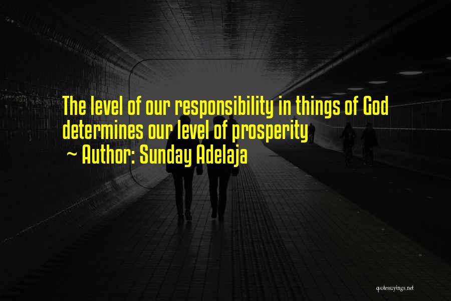 Money Riches Quotes By Sunday Adelaja