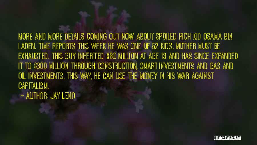 Money Smart Quotes By Jay Leno