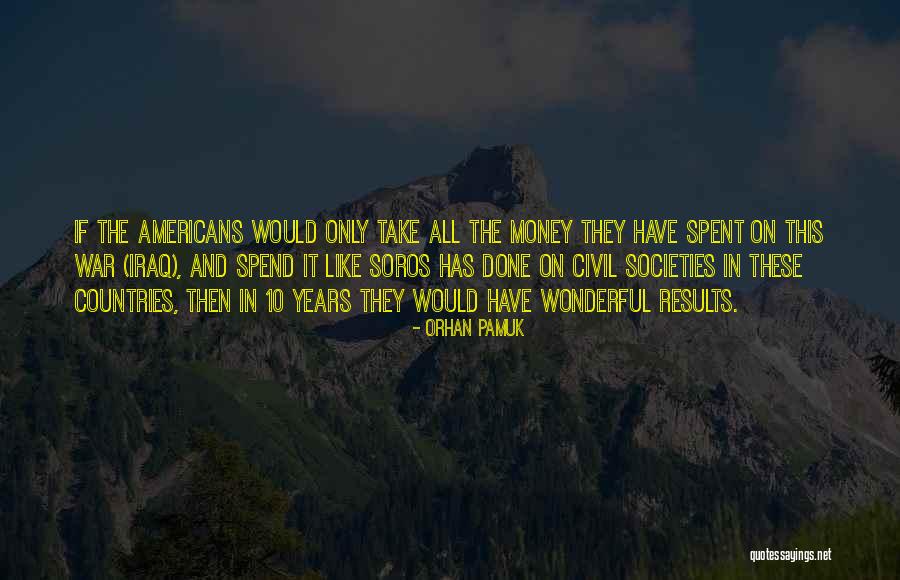 Money Spent Quotes By Orhan Pamuk