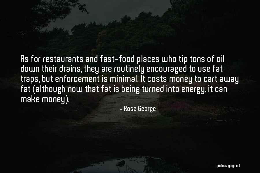 Money Tip Quotes By Rose George