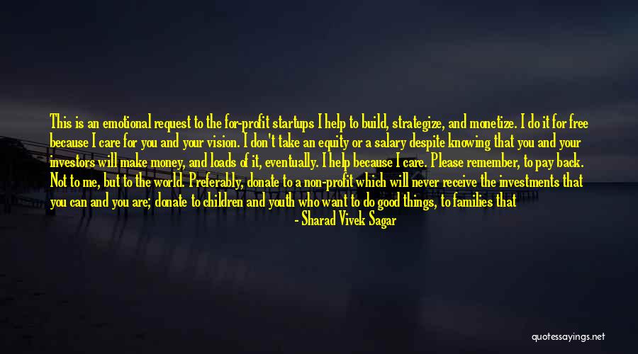 Money Will Change You Quotes By Sharad Vivek Sagar