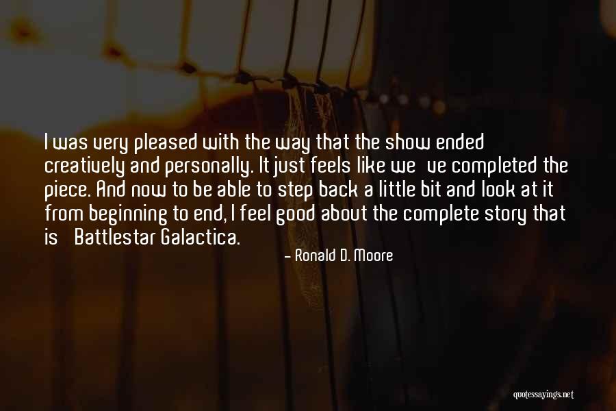 Mongodb Key Quotes By Ronald D. Moore Mongodb Key Quotes By Ronald D. Moore