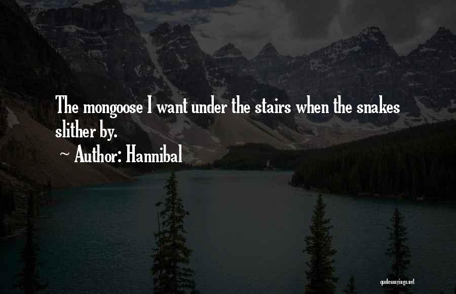 Mongoose Quotes By Hannibal