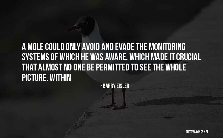 Monitoring Yourself Quotes By Barry Eisler Monitoring Yourself Quotes By Barry Eisler