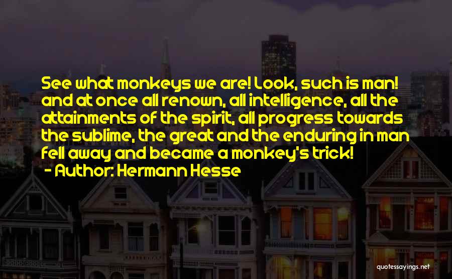 Monkey See Monkey Do Quotes By Hermann Hesse