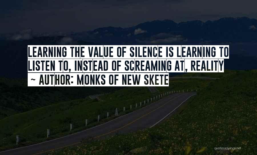 Monks Silence Quotes By Monks Of New Skete