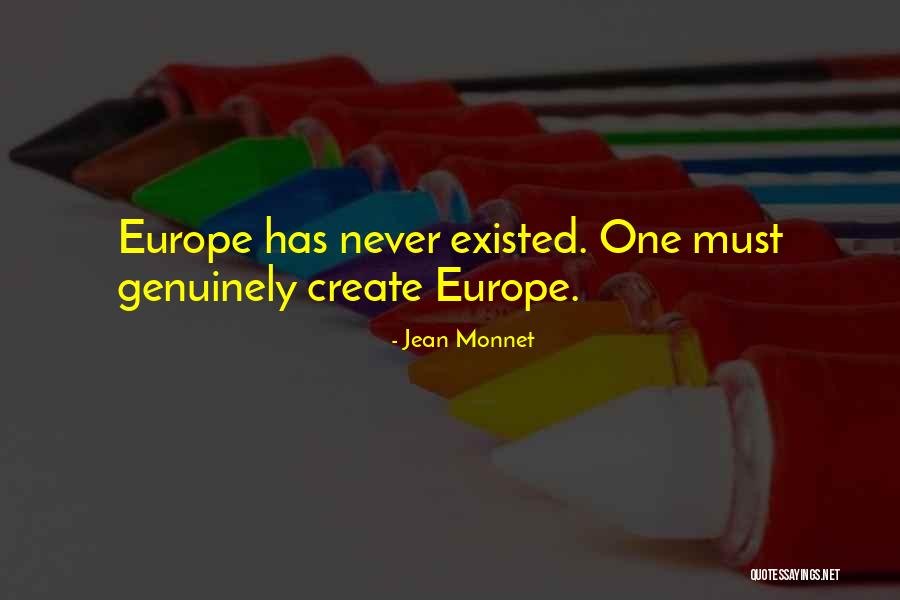 Monnet Quotes By Jean Monnet