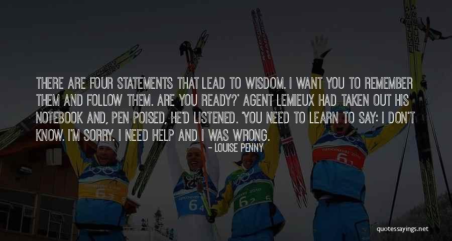 Monninger Sports Quotes By Louise Penny Monninger Sports Quotes By Louise Penny