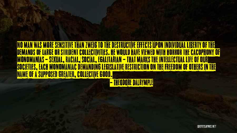 Monomaniac Quotes By Theodore Dalrymple
